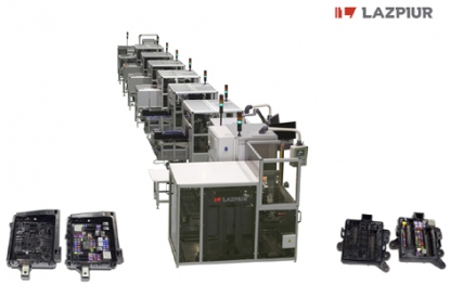 Lazpiur entrega a Yazaki México una línea para montaje de fusibles y relés para automóviles de General Motors