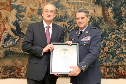 Aenor certifica la Gestión Ambiental del Cuartel General del Ejército del Aire
