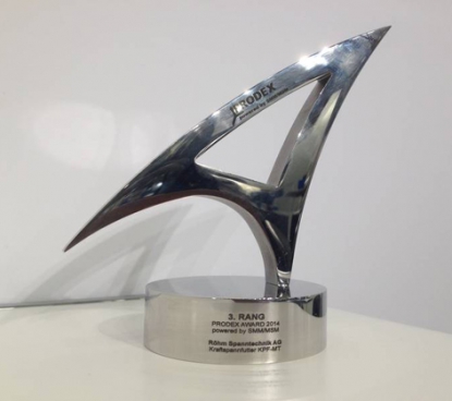 Röhm recibe un prestigioso galardón en la feria Prodex