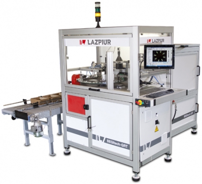 Lazpiur entrega las primeras máquinas de plato de cristal para control de fasteners a Step y a Industrias Gol