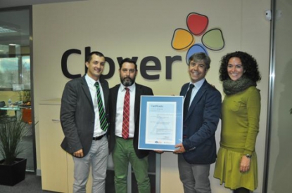 TÜV Rheinland certifica en ISO 9001 a Clover SGM