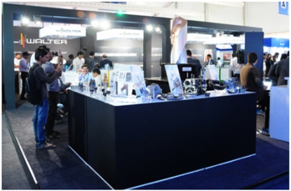 Walter India participó con éxito en Imtex 2015