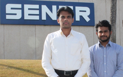 Cuatro estudiantes de la India, becados por la Fundación Sener