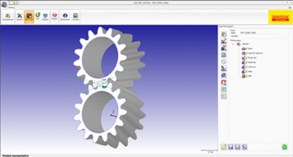 Software para fresado de engranajes y ranuras