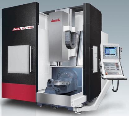 Centro de mecanizado de 5 ejes de gran rendimiento