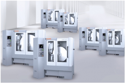 Seis afiladoras para sierras circulares