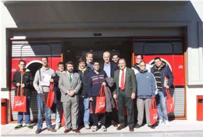 Talgo y la Fundación Talgo reciben a la Fundación Trébol en su factoría de las Matas II en Madrid