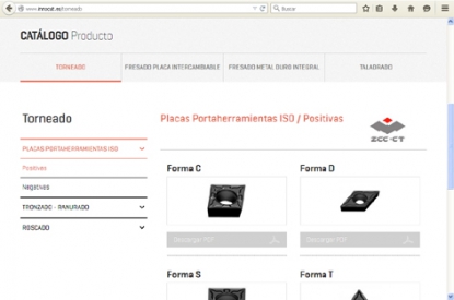 Innocut presenta un nuevo catálogo on-line