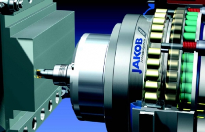 Sistema de seguridad para proteger los electrohusillos de la máquina-herramienta contra colisiones