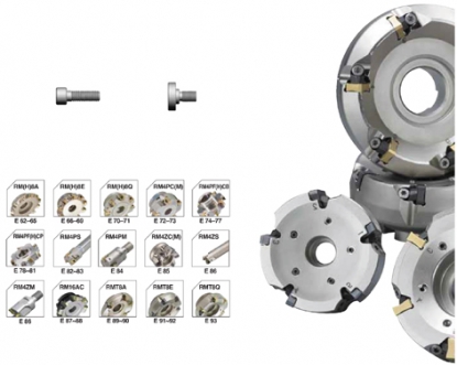 Gama de plaquitas que provee más filos de corte disponibles con inserto doble
