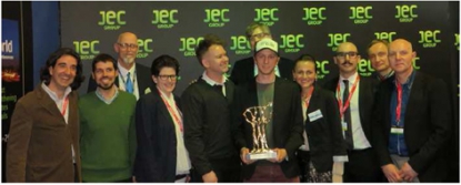 Acciona, premiada con el galardón de JEC por sus logros en composites con el proyecto europeo Biobuild