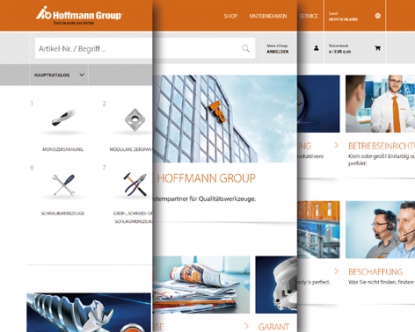 eShop de Hoffmann Group: nueva interfaz para el usuario que facilita el proceso del pedido on-line