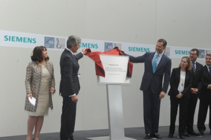 Su Majestad el Rey inaugura el Centro de I+D+i ferroviario de Siemens en su 120 aniversario en España
