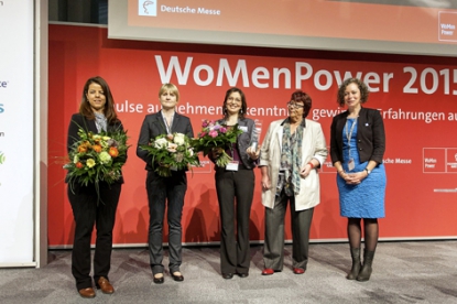 Agnes Bagsik, de Arburg, alcanza la final del premio 'Engineer Powerwoman 2015' en Hannover Messe
