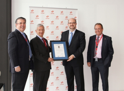 Cepsa obtiene el certificado de calidad global de Aenor en España