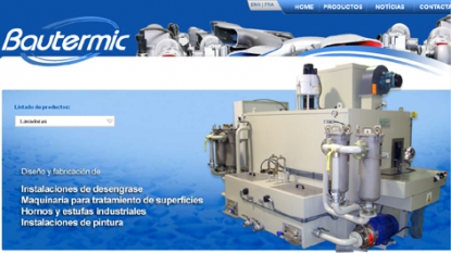 Bautermic presenta su página web