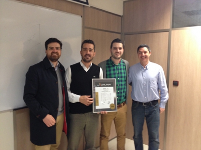 Walter reconoce la labor de su red de distribución