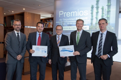 Las fábricas de Bayer MaterialScience de Tarragona y Barcelona reciben el Premio a la Seguridad Feique 2014