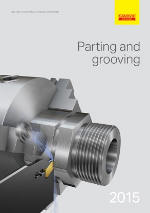 El catálogo de Sandvik Coromant simplifica la selección de herramientas y accesorios de tronzado y ranurado
