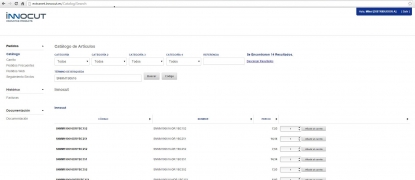 Innocut abre una sección de compra on-line en su web