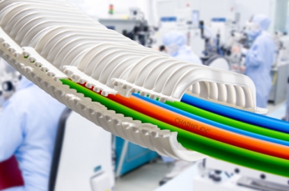 Tubos corrugados para el suministro de energía