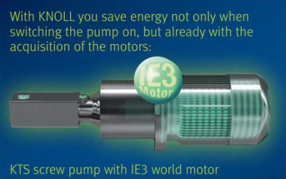 Bomba de husillos con motor universal