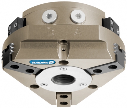 Pinzas autocentrantes con guía multidentada
