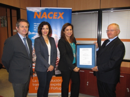 Nacex, primera empresa certificada por Aenor en Buenas Prácticas de Distribución de Medicamentos para uso humano