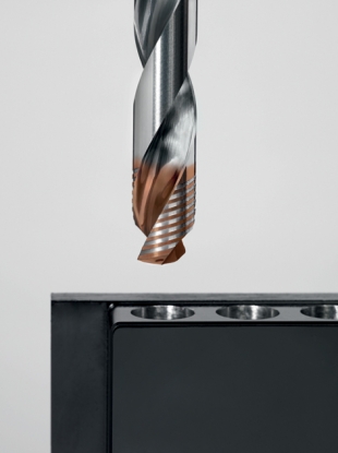 Broca de alto rendimiento para piezas de acero y fundición