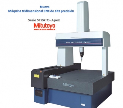 Sariki presenta la nueva Máquina de Medición por Coordenadas Mitutoyo STRATO-Apex 574