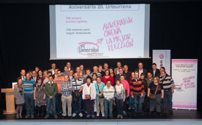 Izar, en el 20 aniversario de Lanerako