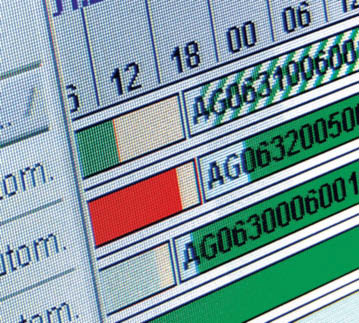 Ordenador de gestión para una inyección transparente