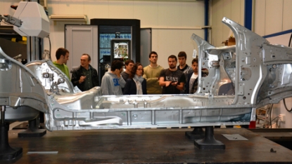 Alumnos de la Escuela Técnica Superior de Ingeniería de Bilbao visitan Trimek