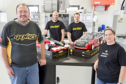 Modeltek, cliente de Haas, suministra coches profesionales a escala a escuderías y equipos de todo el mundo