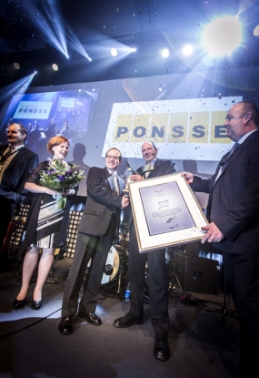 Ponsse gana el Swedish Steel Prize 2015