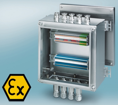 Cajas de acero inoxidable para la zona Ex