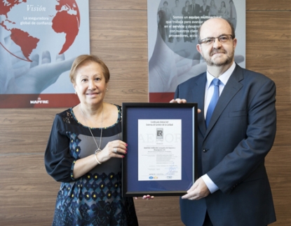 Mapfre España obtiene el Certificado Global de Calidad de Aenor para el área de prestaciones y proveedores