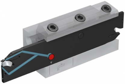 Lamas de tronzado profundo con doble refrigeración de precisión