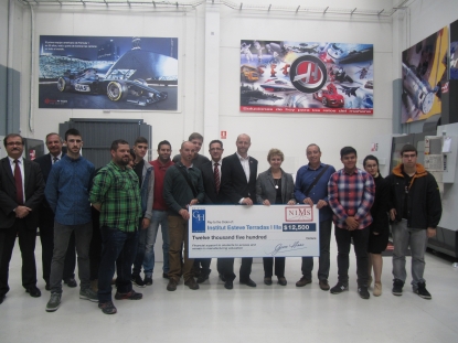 La Fundación Gene Haas entrega becas a siete Escuelas españolas