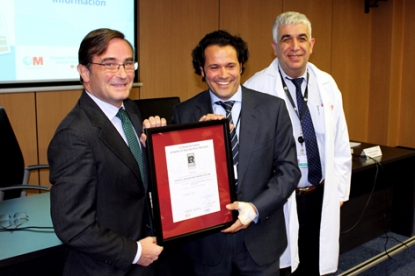 El Hospital Infanta Cristina recibe la certificación de su Sistema de Gestión de Seguridad de la Información