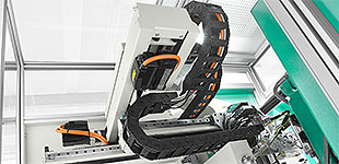 Sistema de robot predestinado para microcomponentes