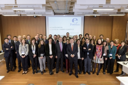 Las 36 empresas que integran el Clúster de Cambio Climático de Forética presentan la agenda para 2016