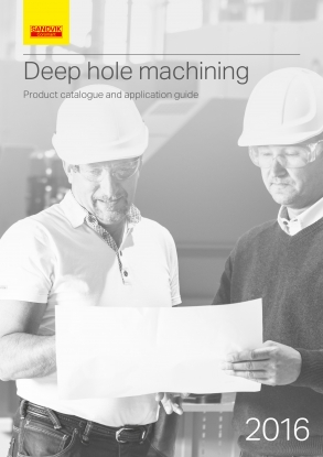 Ya está disponible el catálogo actualizado de mecanizado de agujeros profundos de Sandvik