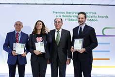 Ignacio Galán entrega los I Premios Iberdrola a la Solidaridad