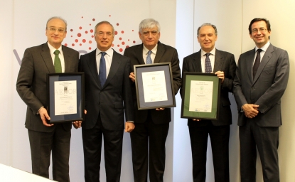 Aenor distingue a Viesgo por su gestión medioambiental, calidad y su tratamiento de quejas y reclamaciones