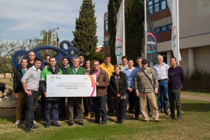 La fábrica de Covestro en Tarragona recibe un premio a la seguridad y lo dona al Banco de Alimentos
