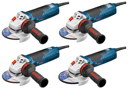 Cuatro modelos de mini-amoladoras con un motor de gran potencia