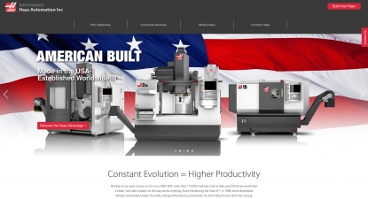 Haas lanza un nuevo sitio web internacional: HaasCNC.com