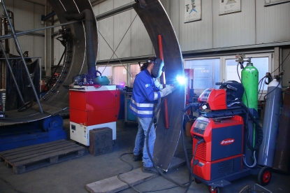 Bilfinger utiliza la fuente de potencia de Fronius en un proyecto para una central hidroeléctrica en los Alpes