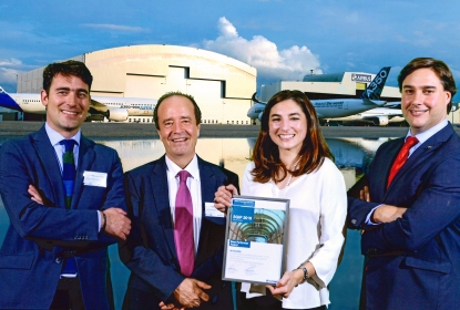 Aciturri recibe el Premio Airbus Best Performance